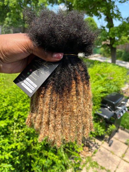 (100 Locs) Honey Blonde Goddess Locs