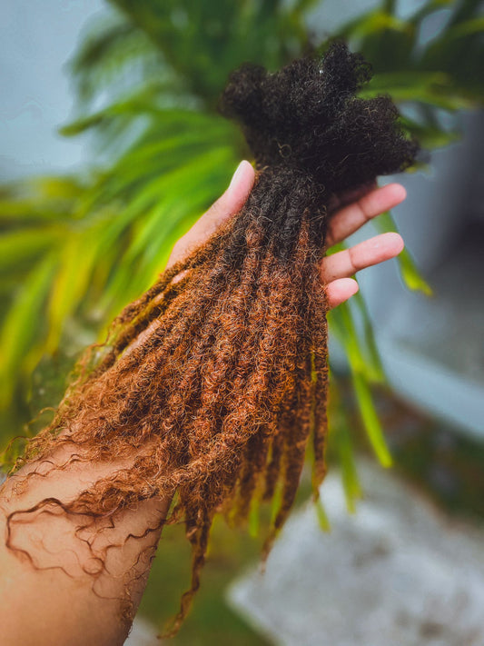 (100 Locs) Cajun Spice Goddess Locs