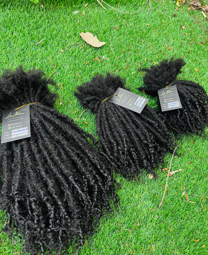 (80 Locs) Black Goddess Locs