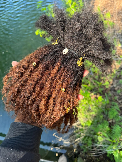 (100 Locs) Cajun Spice Goddess Locs