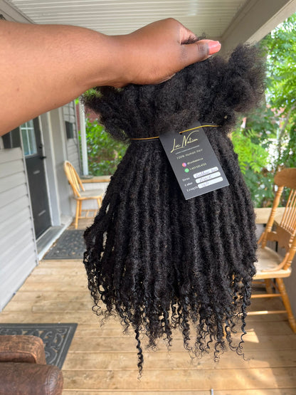 (80 Locs) Black Goddess Locs